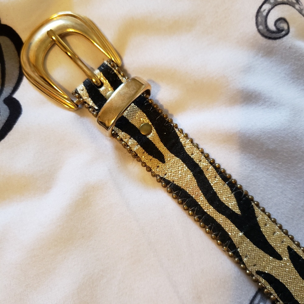 Gold Tiger Belt
